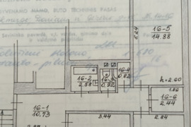 3 kamb. butas Ukmergės r. sav., Ukmergė, Dariaus ir Girėno g.