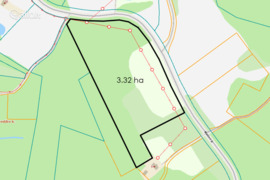 332.0 a sklypas Zarasų r. sav., Naujasodis