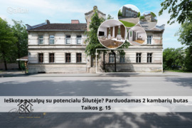 2 kamb. butas Šilutės r. sav., Šilutė, Taikos g.