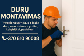 Profesionalus Durų Montavimas