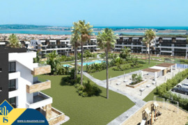 Statomi apartamentai, Alicante provincijoje, Torrevieja mieste, El Chaparral rajone. 3 kambariai | 7
