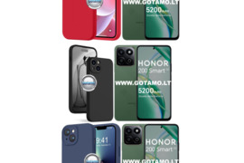 B-Soft Plus dėklai nugarėlės Honor 200 Smart, Honor X7c, Honor Play 60 Plus