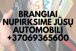 VISU MODELIU AUTOMOBILIU SUPIRKIMAS