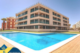 Apartamentas su bendru baseinu, Alicante provincijoje, Torrevieja mieste, La Mata rajone. 3 kambaria