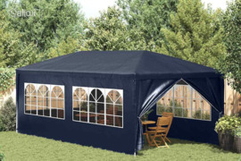 vidaXL Proginė palapinė, 3x6 m, mėlyna