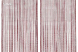 vidaXL Virvelinės užuolaidos, 2vnt., 100x250cm, vyšninės spalvos
