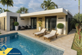 Vila su privačiu baseinu, Alicante provincijoje, Rojales, Ciudad Quesada mieste. 4 kambariai | 125 m