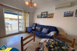 Penthouse apartamentas su terasa, Alicante provincijoje, Torrevieja mieste, Playa de los Locos rajon