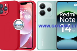 B-Soft Plus dėklai nugarėlės Xiaomi Redmi Note 14 5G telefonui