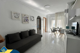 Apartamentas su terasa, Alicante provincijoje, Torrevieja mieste, Playa del Acequión rajone. 4 kamba