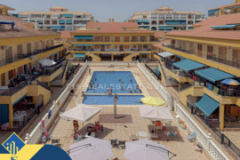 Bungalas su bendru baseinu, Alicante provincijoje, Torrevieja mieste, La Mata rajone. 3 kambariai | 