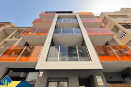 Apartamentas su bendru baseinu, Alicante provincijoje, Torrevieja mieste, Playa del Cura rajone. 3 k