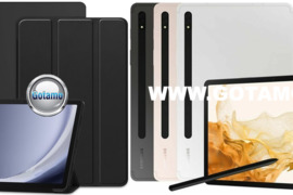3Fold dėklai Samsung Galaxy Tab S7 Plus, S7 FE, S8 Plus planšetėms