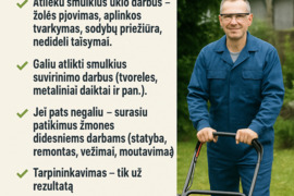 Dirbam jūsų labui