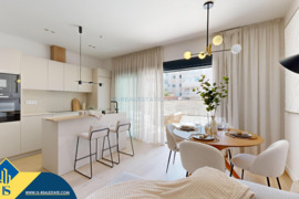 Statomi apartamentai, Alicante provincijoje, Guardamar del Segura mieste. 4 kambariai | 78 m² | 500 