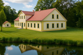 Klabinų dvaras (Molėtų raj.) , prie upelio, 7,8518 ha