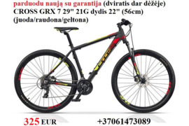 PARDUODU nauja dvirati CROSS GRX 7 29