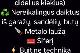 Krovinių pervežimas,po statybinių atliekų išvežimas.