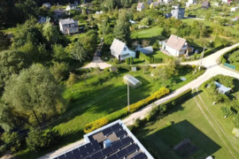 Parduodamas sodo namas su 2 sklypais Anykščių raj. Liudiskiu km.