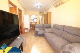 Apartamentas su terasa, Alicante provincijoje, Torrevieja mieste, Playa del Acequión rajone. 3 kamba