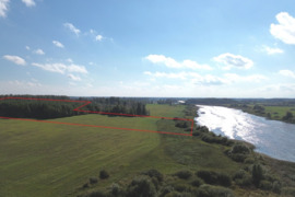 Ant Kupiškio marių kranto, Girbučių k., Kupiškio r., parduodamas 4,2500 ha žemės sklypas. 