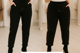 MOM FIT Moon girl džinsai iki 4XL
