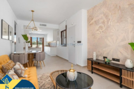 Apartamentas su terasa, Alicante provincijoje, Torrevieja mieste, Los Balcones rajone. 3 kambariai |