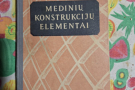 Parduodama knyga medinių konstrukcijų elementai