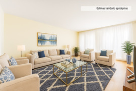 2 KAMBARIŲ BUTAS SU RŪSIU IR BALKONU