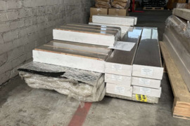 Grindų lentų likučiai