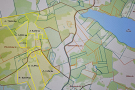 Parduodamas daugiamečių pievų 7 sklypų masyvas Anykščių r.sav., Pilviškių k.