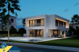 Statomi namai su privačiu baseinu, Alicante provincijoje, Orihuela Costa mieste. 5 kambariai | 671 m