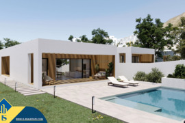 Statomi namai, Alicante provincijoje, Benidorm mieste. 4 kambariai | 603 m² | 5 kilometrai iki jūros