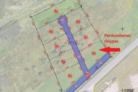 11.2 a sklypas Vilniaus r. sav., Žemieji Rusokai, Bendorių kelias