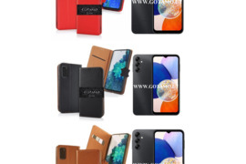 Gotamo Vintage natūralios odos dėklai Samsung Galaxy A14 telefonams