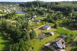 Parduodamas kampinis sodas su nebaigtu statyti namu, Utenos r. sav., Leliūnų sen., Degulių k., Švytu