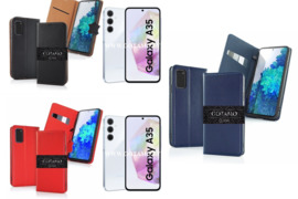 Gotamo Vintage natūralios odos dėklai Samsung Galaxy A35 telefonui