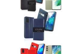 Gotamo Vintage natūralios odos dėklai Samsung Galaxy S21 FE 5G telefonui