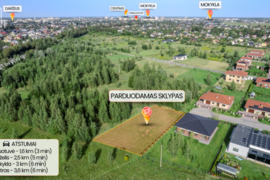 Parduodamas namų valdos sklypas Panendrės g. 7E, Panevėžyje