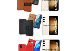 Gotamo Vintage natūralios odos dėklai Samsung Galaxy S23 Plus telefonui