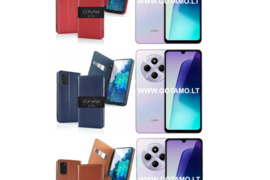 Gotamo Vintage natūralios odos dėklai Xiaomi Redmi 14C, Redmi A4, Poco C75