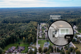 PARDUODAMAS KOTEDŽAS KAZLŲ RŪDOJE – GYVENIMAS GAMTOS APSUPTYJE
