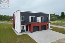 A++ klasės 141 kv. m. sublokuoti namai su 6 arų sklypu Užudvarionyse, Šilauogių g.