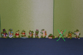 5. Kinder siurprizo kolekcines figureles krokodilai 2 e uz vnt.