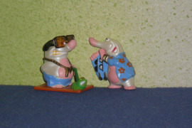 45. Kinder siurprizo kolekcines figureles kurmiai 2 e uz vnt.