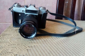 CCCP FOTOAPARATAS ZENIT E su JUPITER 37 A objektyvu