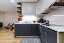 Pilnai atnaujinti apartamentai miesto centre