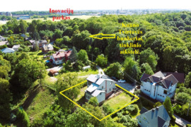 7.18 a žemės sklypas su statiniu. Puikioje vietoje, su miesto panorama! Fredoje, Lakūnų pl. Kaunas