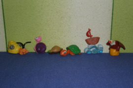 68. Kinder siurprizo kolekcines figureles visokie ant ratuku 1 e uz vnt.