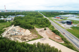 Sklypai yra 8,7a ir 10,6a ploto, šalia A1 magistralės, priešais LEZ zoną. Kaunas, Dainava